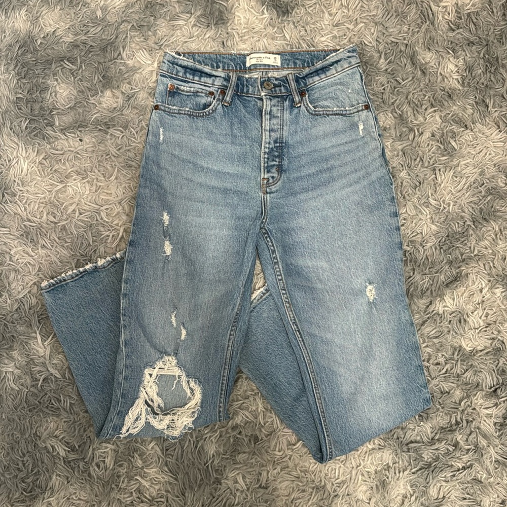 Abercrombie Dad High Rise Jeans
